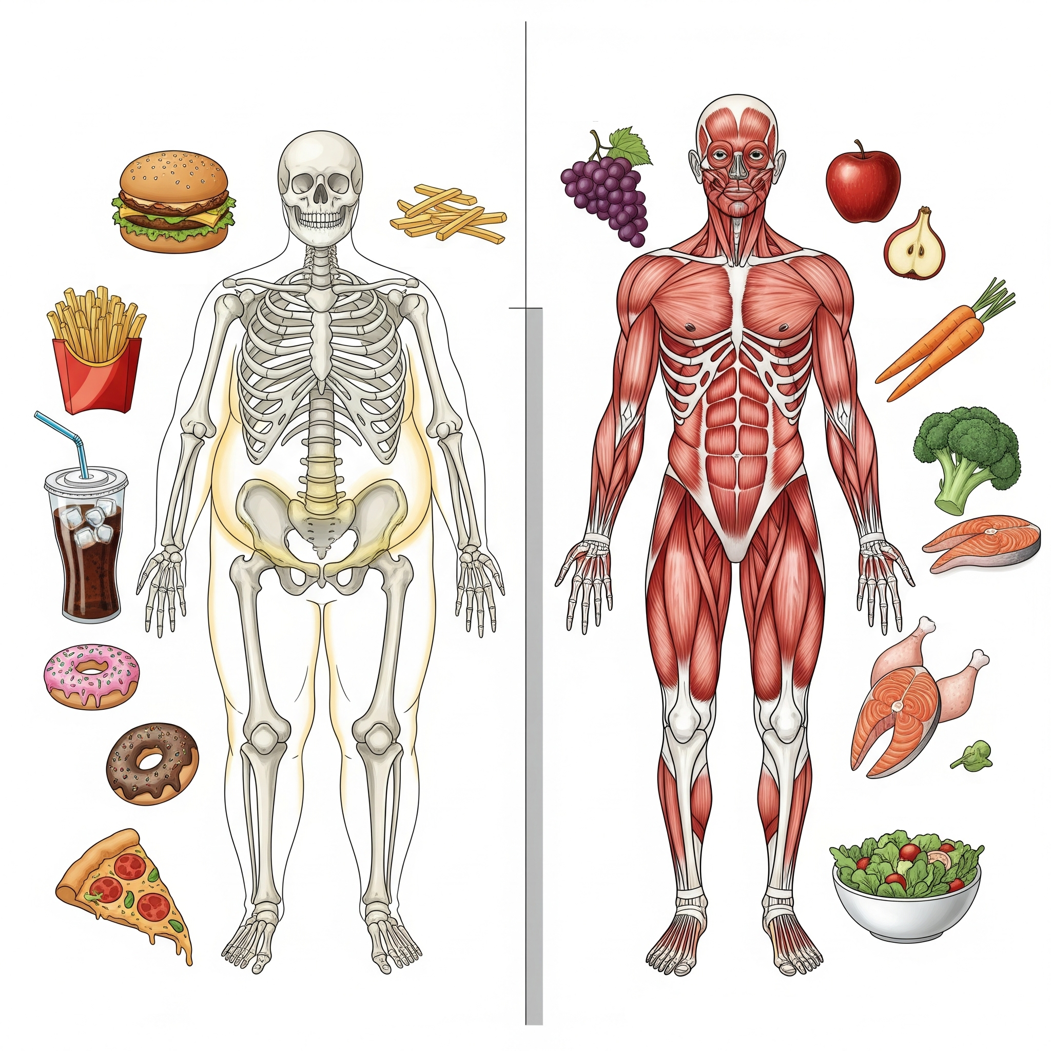 Dieta sana y saludable